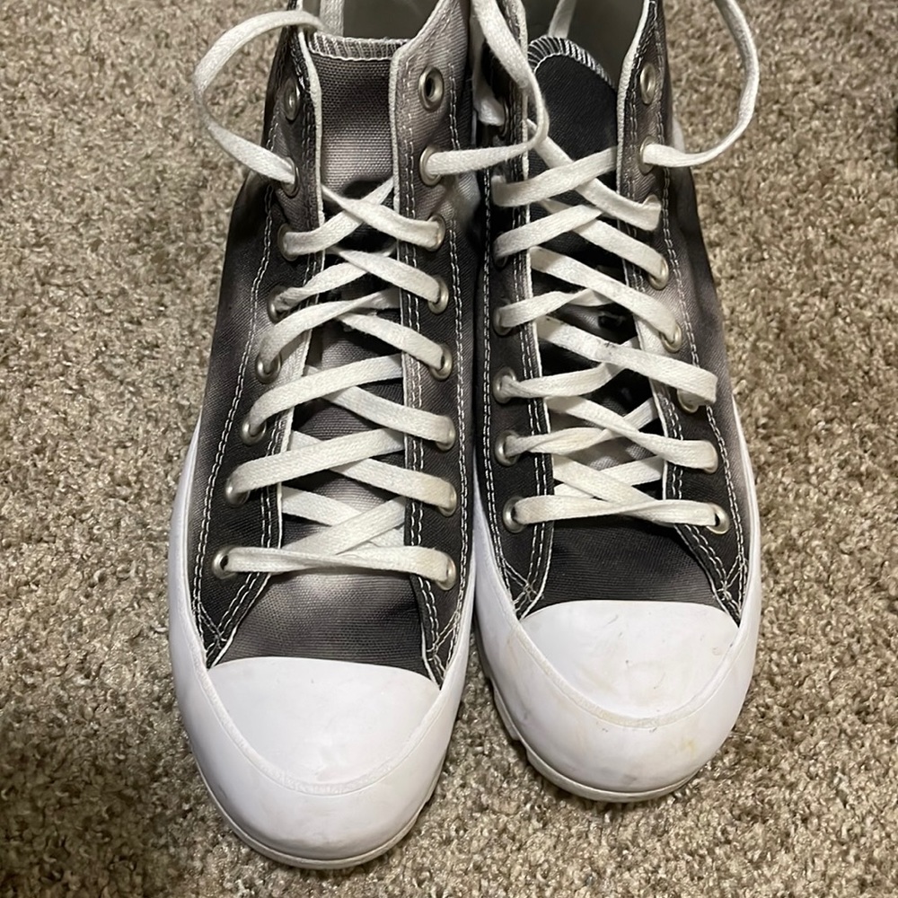 Lugged High Top Converse